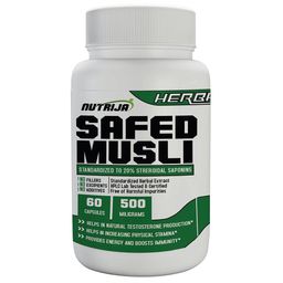 NutriJa Safed Musli Extract 500mg,  50 g -117