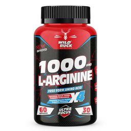 Wild Buck L-Arginine 1000mg,  60 capsules -11