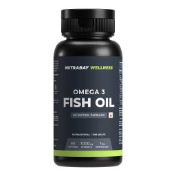 Nutrabay Wellness Omega 3 Fish Oil,  60 capsules -1