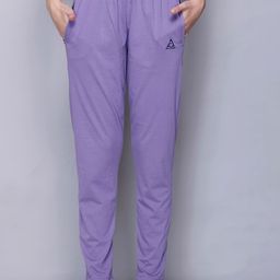 ELPIDA Women Mid-Rise Regular Fit Cotton Track Pants-image-75