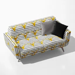 AZ5007981SOF_FB_RF_R-SP_D56^80_VL Goden Deer Head Chevron Pattern Velvet Sofa Fabric Sofa Fabric-24