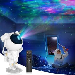 TECHGEAR Galaxy Light Projector, Space Buddy Projector Night Light Table Lamp-23