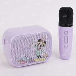 fiddlerz Karaoke Machine with Microphone Portable Bluetooth Speaker, Singing Karaoke Toy image 2