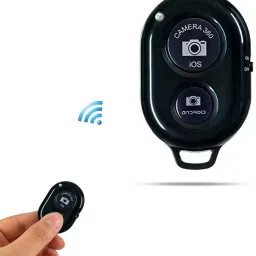 Viraan Wireless Bluetooth Shutter Button Selfie Remote Supported Camera and smart phones Remote Control (REMOTE) (PACK OF 2 )Camera Remote Control-16
