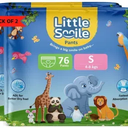 Better Dry Feel Baby Diaper Pants | Small | Pack of 2 | - S-image-45