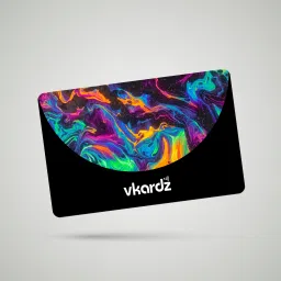 vkardz Fluid NFC Card - Digital Business Card | PVC base | NFC-enabled | QR support Business Card image 2