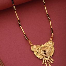 Aadvik Designs Gold-Plated Beaded Mangalsutra-image-27