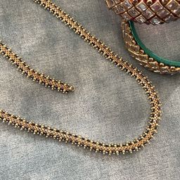 Digital Dress Room Gold Plated Long Mangalsutra-51