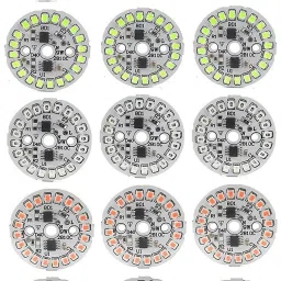 15 Pcs 9W LED Bulb Raw Material Direct On Board MCPCB Light Electronic Hobby Kit-24