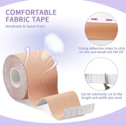 Women's Cotton Spandex Multipurpose Breast Lift Tape. Nursing Breast DN119 Nursing Breast Pad-image-80