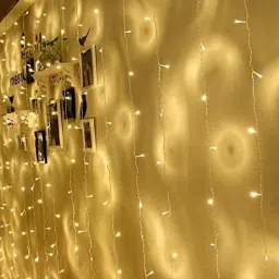 46 LEDs 12 m Gold Steady Bulb Rice Lights-17