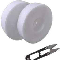 VELCRO (Hook & Loop)_WHITE_width 1inch_10meter Sew-on Velcro-image-59