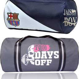 15 L Gym Duffel Bag - Gym Bag 2 Set Combo Duffle Bag for Men and Women - White-image-85