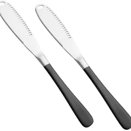 Steel Luxury Finish Butter Spreader Knife, Multifunctional Butter Knife Stainless Steel Bread Knife Set-13