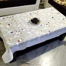 Self Design, Crocheted 4 Seater Table Cover-10