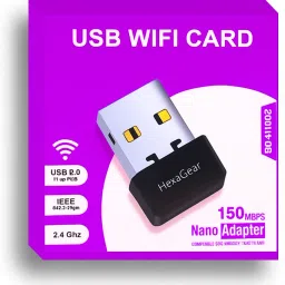 HexaGear Signal Boosting USB WiFi Adapter for Laptop Computer and Desktop PC USB Adapter-picture-3