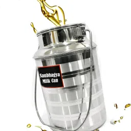 Steel Milk Container- 1 L-12