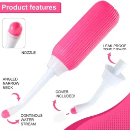 Portable bidet, Jet Spray for Toilet | Retractable, 2 angled Nozzles DN57 Bidet Nozzle-image-42