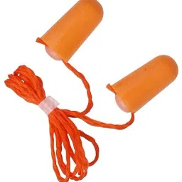 6 PCS SET OF Ear Plug & Nose Clip (Orange) Ear Plug-image-75