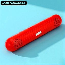 Nilesawar X391 Sleek Soundbar with Remote Control | Wall Mountable | Loud & Clear Sound 10 W Bluetooth Soundbar-image-90