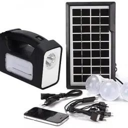 Emergency Portable Inverter with 3 Individual 6 Volt LED Bulbs with 3.75m Wire 20 hrs Torch Emergency Light-28
