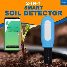 FreshDcart 2-in-1 Smart Soil Moisture Meter with Silicone Case Humidity Tester Soil PH Meter image 2