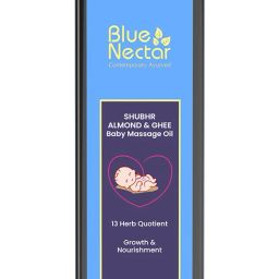 Ayurvedic Baby Massage Oil with Olive Oil, Almond Oil & Organic Ghee for Babies-image-19