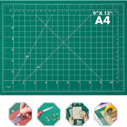 A4 Self Healing Cutting Mat Double Sided, Non-Slip, Waterproof Hobby Mat, Cutting Mat-image-78