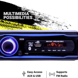 atoray Universal BLUETOOTH/USB/SD/AUX/FM/MP3 - PROD2924 Car Stereo image 4