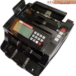 AKS AUTOMATION Ultra Durable Cash Counter with Fraud Detection & External Display Note Counting Machine image 2