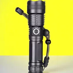 X74 (ZOOMABLE Metal Torch) 5 Modes Flashlight, Super Bright Torch-image-76