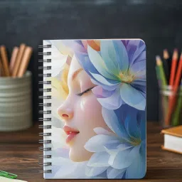 Anime Girl A5 Notebook Unruled 160 Pages-image-17