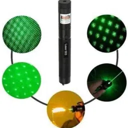 VM SHOPPING MALL Rechargeable Green Laser Pointer 5 Mile+ Battery 303 Party Pen Disco Light-image-5