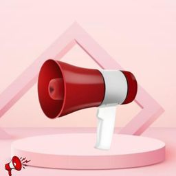 guggu Handheld Megaphone with Siren, Microphone & Rechargeable for Outdoor EventsA211 Megaphone Portable Megaphone Siren Loudspeaker Function &Long Battery BackupS211 Outdoor PA System-picture-23