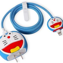 Wyltron Charger Case Cover with Full Cable Protector 3D Cute Pattern Compatible Cable Protector-image-53