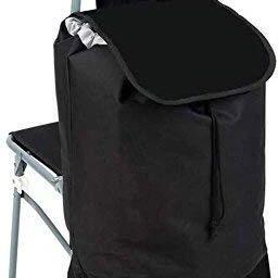 Foldable Shopping Trolley for Groceries with Wheel Attached Chair (30 Liter Bag) Baby Shopping Cart Cover-image-70