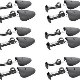 SHOESHINE Men's Shoe Trees (6 Pairs) Premium Quality Adjustable Shoe Shaper Stretcher Shoe Tree-image-38