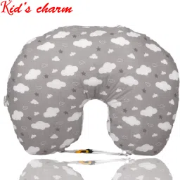 Cloud Portable 6 in 1 New Born Baby Feeding Pillow(Cloud-Grey) Breastfeeding Pillow-image-45