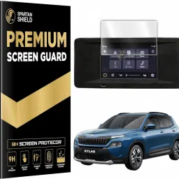 spartan shield Screen Guard for SKODA KYLAQ 2024 Facelift || Signature || 7 INCH INFOTAINMENT SYSTEM PROTECTOR || Car TouchScreen Stereo Display Cover Scratch Resistant Accessory [Not Tempered Glass]-image-50