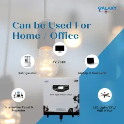 galaxy online 800 VA wall mounted Digital smart with Inbuilt Lithium Battery Pure Sine Wave Inverter image 2