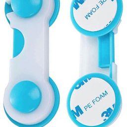 2 Pc Child Safety Baby Proofing No Drill Safety Locks for Drawers and Cabinets-image-58