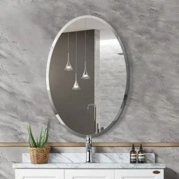 12" inch *16" inch Oval Bathroom Mirror Bevelled finish Bathroom Mirror (Oval) Bathroom Mirror-29
