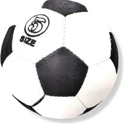 Football Size-5 With Air pump - Size: 5 (Pack of 1, White, Black) Football - Size: 5-image-60