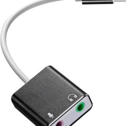 IMAGINEA USB C External Sound Card,7.1 CH Audio Card Adapter Computer Live Sound Card type c Internal Sound Card-0