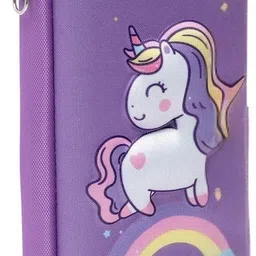 givni mart Unicorn Nature Art Canvas Pencil Box-picture-14