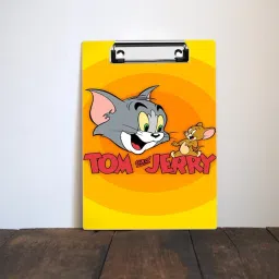 durgawallcraft Tom and jerry Digital Reprint Clip Board Exam Pad Size (14x10 Inches) image 3