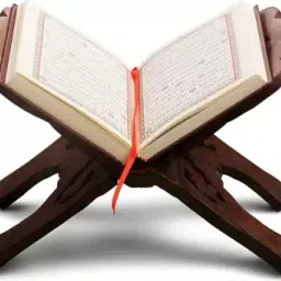 Bhagwat Geeta Ramayan book stand Wooden Brown Rehal-picture-11