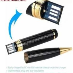 SATTOBISION Spy Silver HD Spy Pen Camera 1080P Full HD Audio Video Recording Security Camera-14