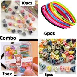 Hair accessories for women & girls hair clips hair bands claw clips 1box set Hair Accessory Set-image-11