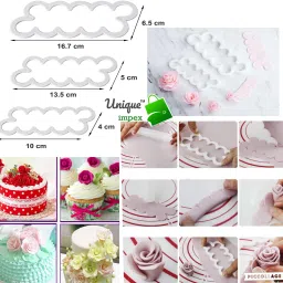 unique impex + cake baking set + cake making materials combo set with blender Kitchen Tool Set image 4